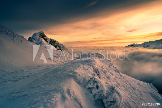 Picture of Giewont peak in the Tatra mountain